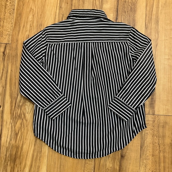Black and white RL button down size 3T - Picture 2 of 3